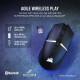 Chuột Gaming không dây Corsair NIGHTSABRE RGB Black