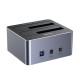 Docking 2 Bay 2.5",3.5" SATA3 5Gbps UNITEK Y-3026GY01-EU