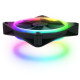 Fan Case NZXT F120RGB Duo Triple Pack Black RF-D12TF-B1 (Kèm Bộ điều khiển RGB)