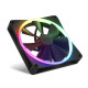 Fan Case NZXT F140RGB 140mm Twin Black RF-R14DF-B1 (Kèm Bộ điều khiển RGB)