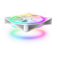Fan case NZXT F140RGB Duo Single Pack white RF-D14SF-W1