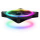 Fan Case NZXT F140RGB Duo Twin Pack Black RF-D14DF-B1 (Kèm Bộ điều khiển RGB)