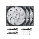 Fan Case TRYX ROTA SL ARGB 120mm Fan Triple Pack Black
