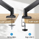 Giá treo màn hình E-Dra EMA7302 Black (13-32 inch)