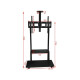 Giá treo tivi di động Ergotek E2500 (65 - 100 inch)