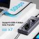 Hub chia USB 3.0 7 cổng kèm công tắc UNITEK H1314A01-EU