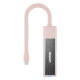 Hub chuyển Type-C sang 4 cổng USB 3.0 Unitek H1319A Hồng