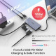 Hub đa năng 6 trong 1 4K@60Hz PD 100W UNITEK D1056A