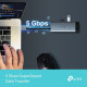 Hub đa năng USB Type-C 6 trong 1 Tplink 4K@60Hz UH6120C