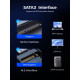 Ổ cứng SSD gắn trong Orico 2.5 inch SATA 3.0 Y20 256GB Y20-256GB-BK-BP