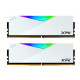 Ram Desktop Adata Lancer RGB White 32GB DDR5 Bus 6400Mhz AX5U6400C3216G-DCLARWH