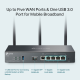 Router cân Bằng Tải TP-Link Omada TL-ER706W (2976 Mbps/ Wifi 6/ 2.4/5 GHz)