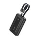 Sạc dự phòng Anker Zolo 30W 20000mah Dual Cable Type C - Lightning Black (A1681H11)