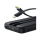 Sạc dự phòng Baseus Lipow Dual-Cable 10000mAh 22.5W Black (P10079101123-00)