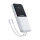 Sạc dự phòng Baseus Lipow Dual-Cable 10000mAh 22.5W White (P10079101213-00)
