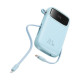 Sạc dự phòng Baseus Qpow2 2-Cable 20000mAh 22.5W Blue (P10055002313-00)