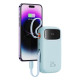 Sạc dự phòng Baseus Qpow2 2-Cable 20000mAh 22.5W Blue (P10055002313-00)