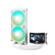 Tản nhiệt nước 2 Fan CPU TRYX PANORAMA 240 ARGB White