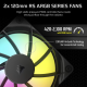Tản nhiệt nước CPU 2 Fan Corsair NAUTILUS 240 ARGB Black CW-9060092-WW