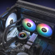 Tản nhiệt nước CPU AIO 2 Fan Thermaltake TH240 V2 ARGB Black