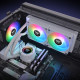 Tản nhiệt nước CPU AIO 2 Fan Thermaltake TH240 V2 ARGB Snow