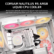 Tản nhiệt nước CPU 3 Fan Corsair NAUTILUS 360 ARGB White CW-9060095-WW