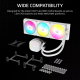 Tản nhiệt nước CPU 3 Fan Corsair NAUTILUS 360 ARGB White CW-9060095-WW