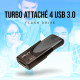 USB 3.2 PNY Elite Turbo Attaché 4 64GB P-FD64GTBAT4-GE