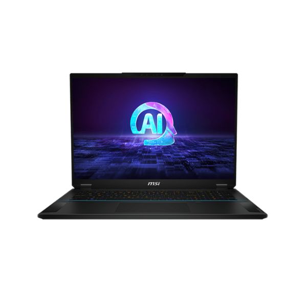 Laptop MSI Stealth 18 AI Studio A1VHG-058VN (Ultra 9 185H/ Ram 32GB/ SSD 2TB/ RTX 4080 12GB/ Windows 11 Home/ 2Y/ Đen)