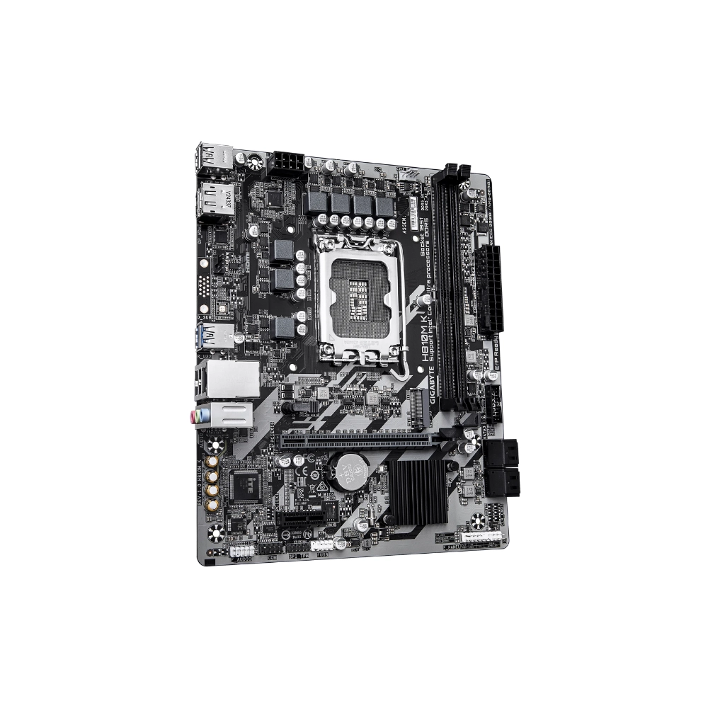 Mainboard Gigabyte H810M K (2 x DDR5/ 127GB/ LGA 1851/ Micro ATX)