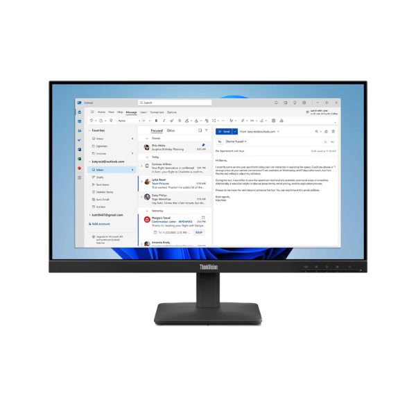 Màn hình LCD Lenovo ThinkVision S24-4e 64B5KAR1VN (23.8 inch/ 1920 x 1080/ 250 cd/m2/ 4ms/ 100Hz)