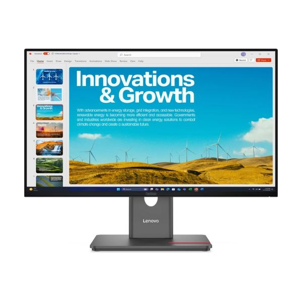 Màn hình LCD Lenovo ThinkVision P24QD-40 64B1GAR1VN (23.8 inch/ 2560 x 1440/ 300 cd/m2/ 4ms/ 120Hz)
