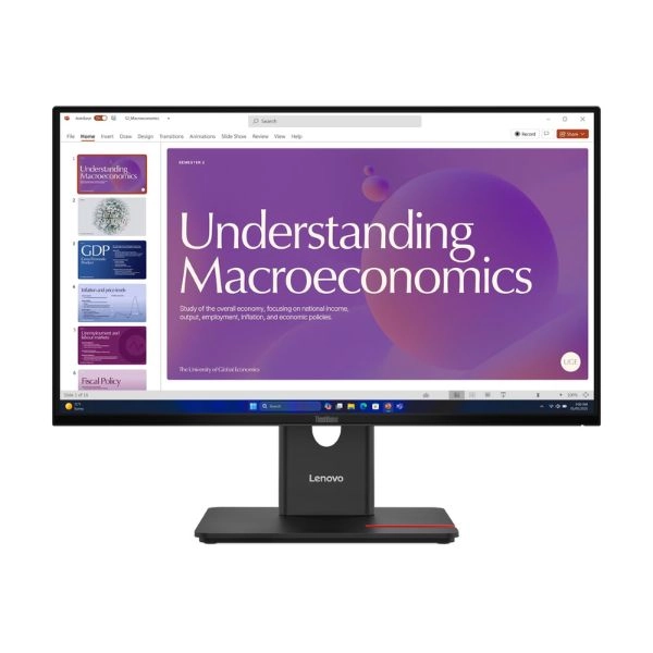 Màn hình LCD Lenovo ThinkVision T24D-40 64B9GAR1VN (23.8 inch/ 1920 x 1080/ 250 cd/m2/ 4ms/ 120Hz)