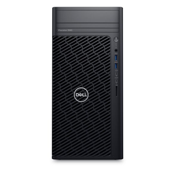 Máy trạm Dell Precision 3680 Tower 42PT3680D04 (i5 14600/ Ram 8GB/ SSD 256GB/ HDD 2TB/ KYHD/ T400 4GB/ 3Y)