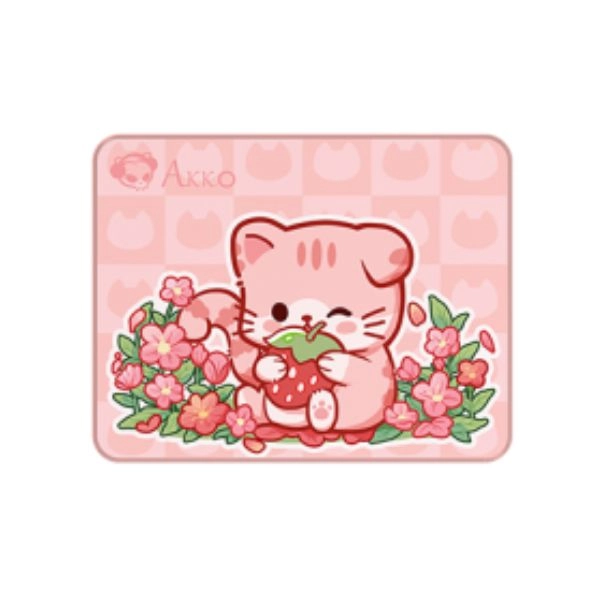 Miếng lót chuột AKKO Cat Theme Mousepad - Pink ANGIE