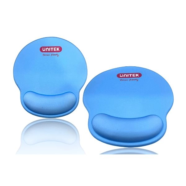 Miếng lót chuột kê tay Unitek MHD003 màu Xanh dương