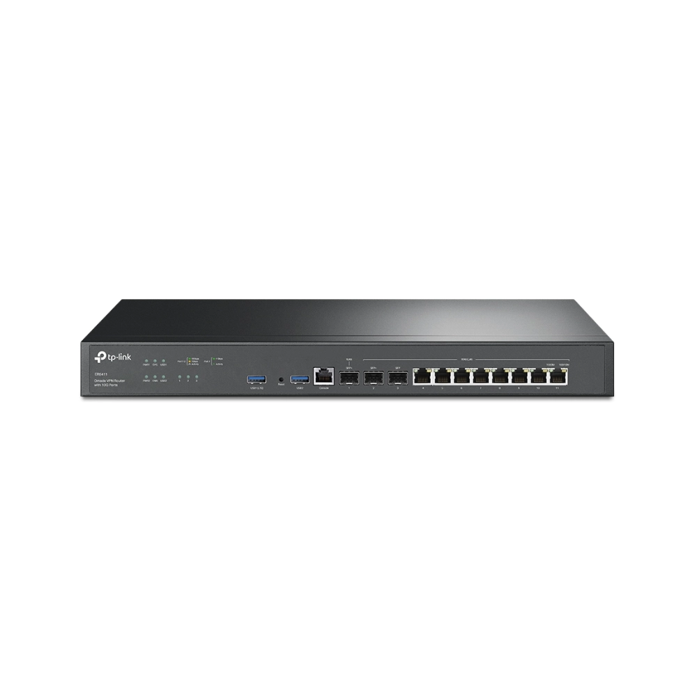 Router VPN Omada TP-Link ER8411 (11 port/ 1/10Gbps/ 2 SFP+)
