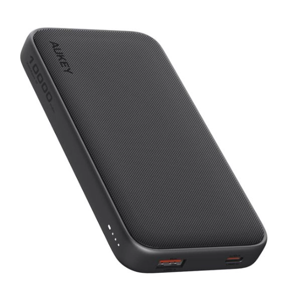 Sạc dự phòng Aukey PB-Y46 Spark Go 10000mAh 15W PB-Y46-GRA (PBY46-GRA) - Black
