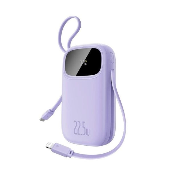 Sạc dự phòng Baseus EnerFill FC31 Qpow 3 Digital Display 20000mAh 22.5W P10082107513-00 - Nebula Purple
