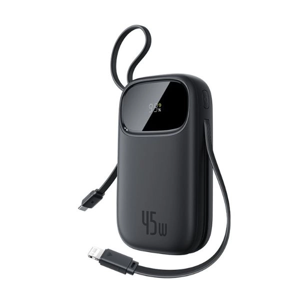 Sạc dự phòng Baseus EnerFill FC31 Qpow 3 Digital Display 20000mAh 45W E0028D00 (LVA059-2K-45) – Cosmic Black