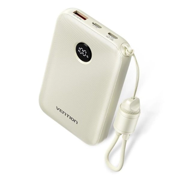 Sạc Dự Phòng VENTION FKA 10000mAh 22.5W FKAN0-C-TY (FKA-N0-CTY) - Beige