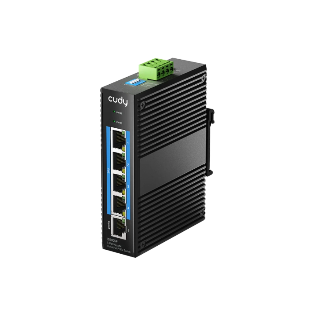 Switch PoE Công Nghiệp Cudy IG1005P (5 port/ 10/100/1000 Mbps)