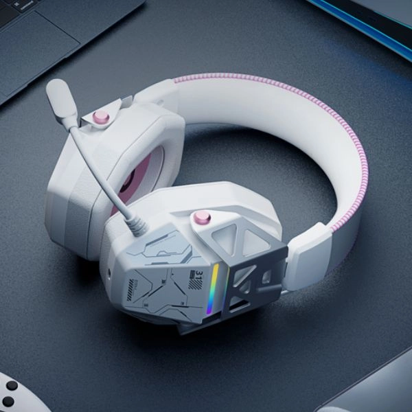 Tai nghe gaming ZIDLI FH31Pro Boreas V2 RGB White