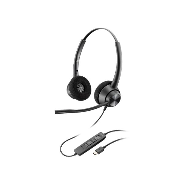 Tai nghe có dây Poly EP 320 Stereo USB-C HS ...