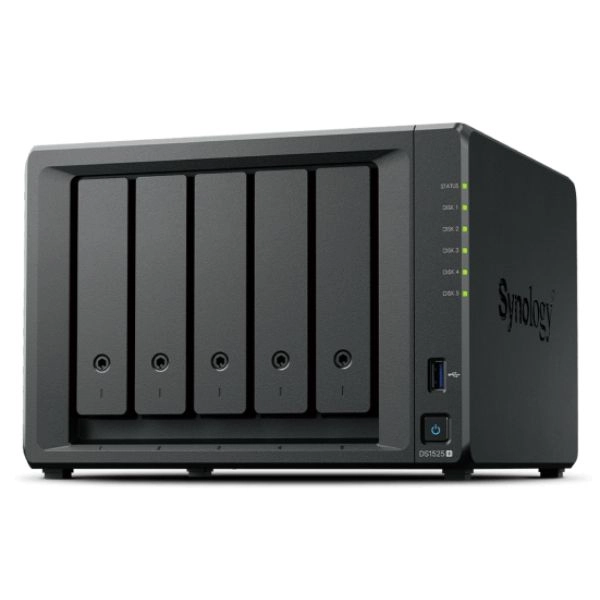 Thiết bị lưu trữ mạng 5 Bay Synology DS1525+