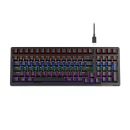 Bàn phím cơ Newmen GM328 Hotswap Black Red Switch