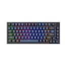 Bàn phím Gaming không dây E-DRA EK375v2 Black Blue Alpha