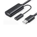 Cáp USB 2.0 nối dài Ugreen 30m 10326 có Chip khuếch đại,trợ nguồn USB-C