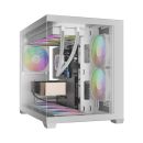Case Gamdias AURA GC10M ARGB White