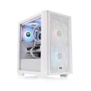 Case Thermaltake Micro Tower Versa H16 TG ARGB Snow